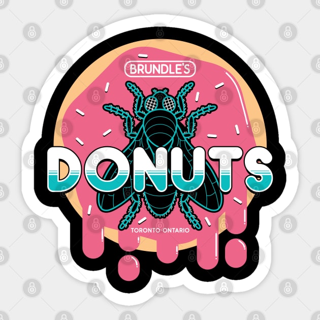 Brundle's Donuts Sticker by FourteenEight